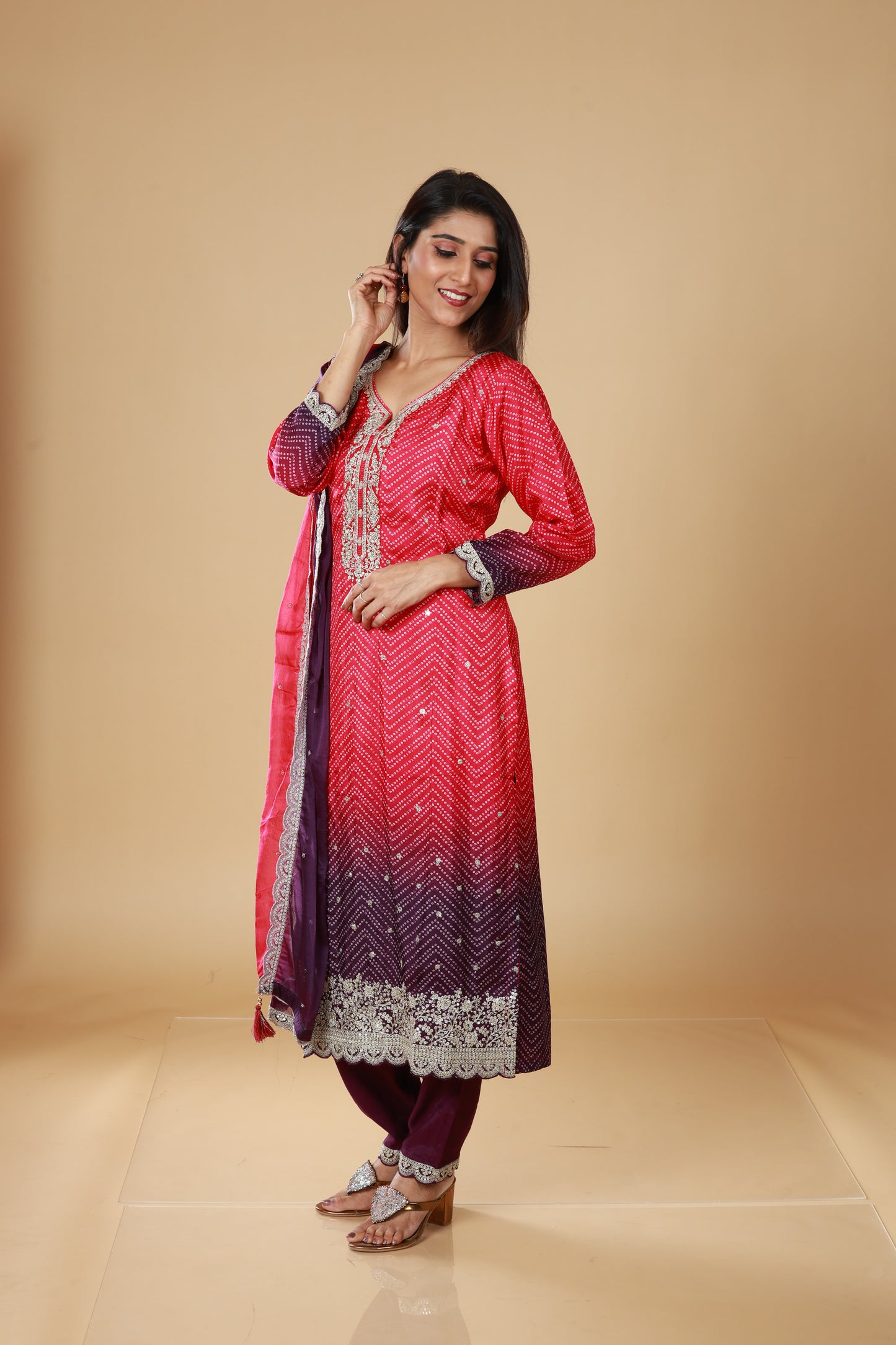 Elegant Pink Salwar Suit