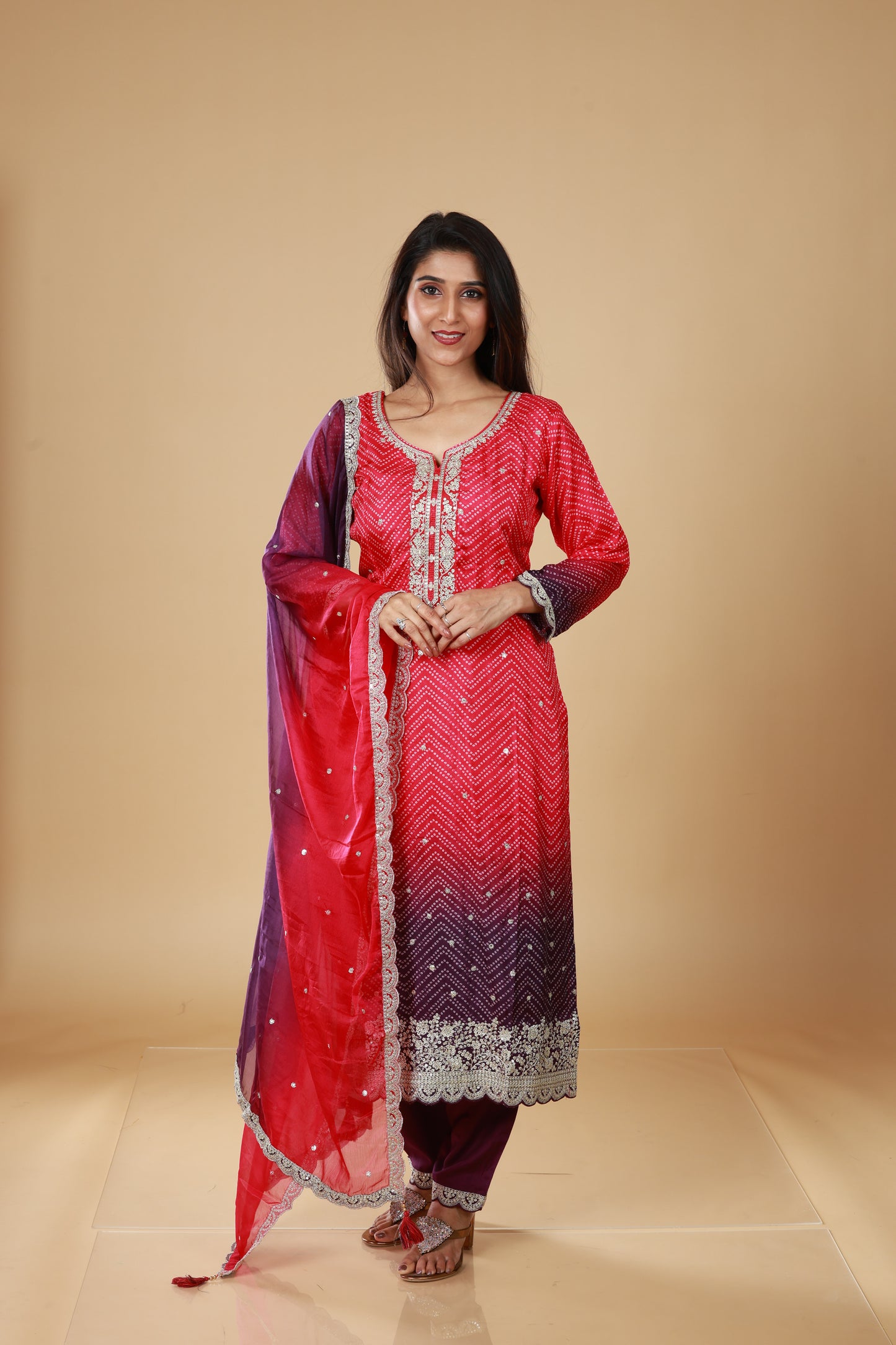 Elegant Pink Salwar Suit